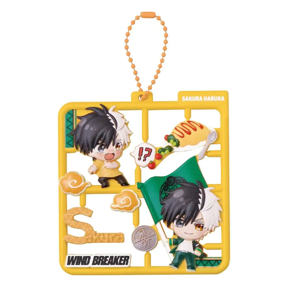 Wind Breaker Plat Collection Keychain 9 cm Vol. 2 Blind Box - 1 unidade